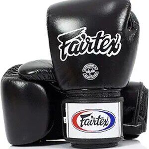 Fairtex Universal Gloves "Tight Fit" Design Black 8oz.